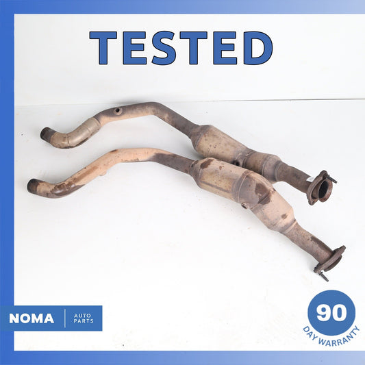 13-20 LR Range Rover L405 Sport L494 5.0L Left & Right Exhaust Downpipe Set OEM - photo 1