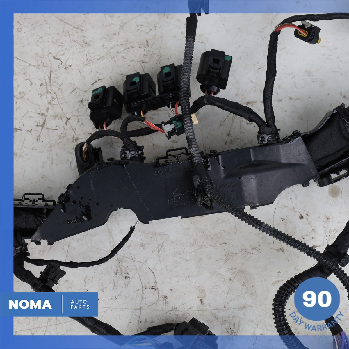 17-19 Audi 4M Q7 3.0L Quattro Engine Motor Wire Wiring Harness 06E971595AB OEM - photo 20