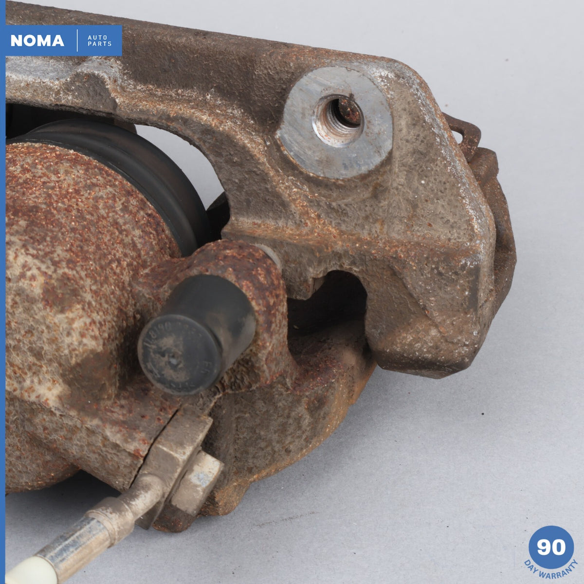 06-08 Jaguar S-Type X204 3.0L N/A Front Left Brake Caliper Housing w/ Hose OEM - photo 8