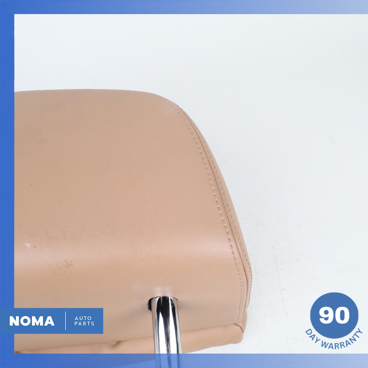 BMW F02 750i 740i Front Left or Right Seat Headrest Head Rest Nappa Brown OEM - photo 11
