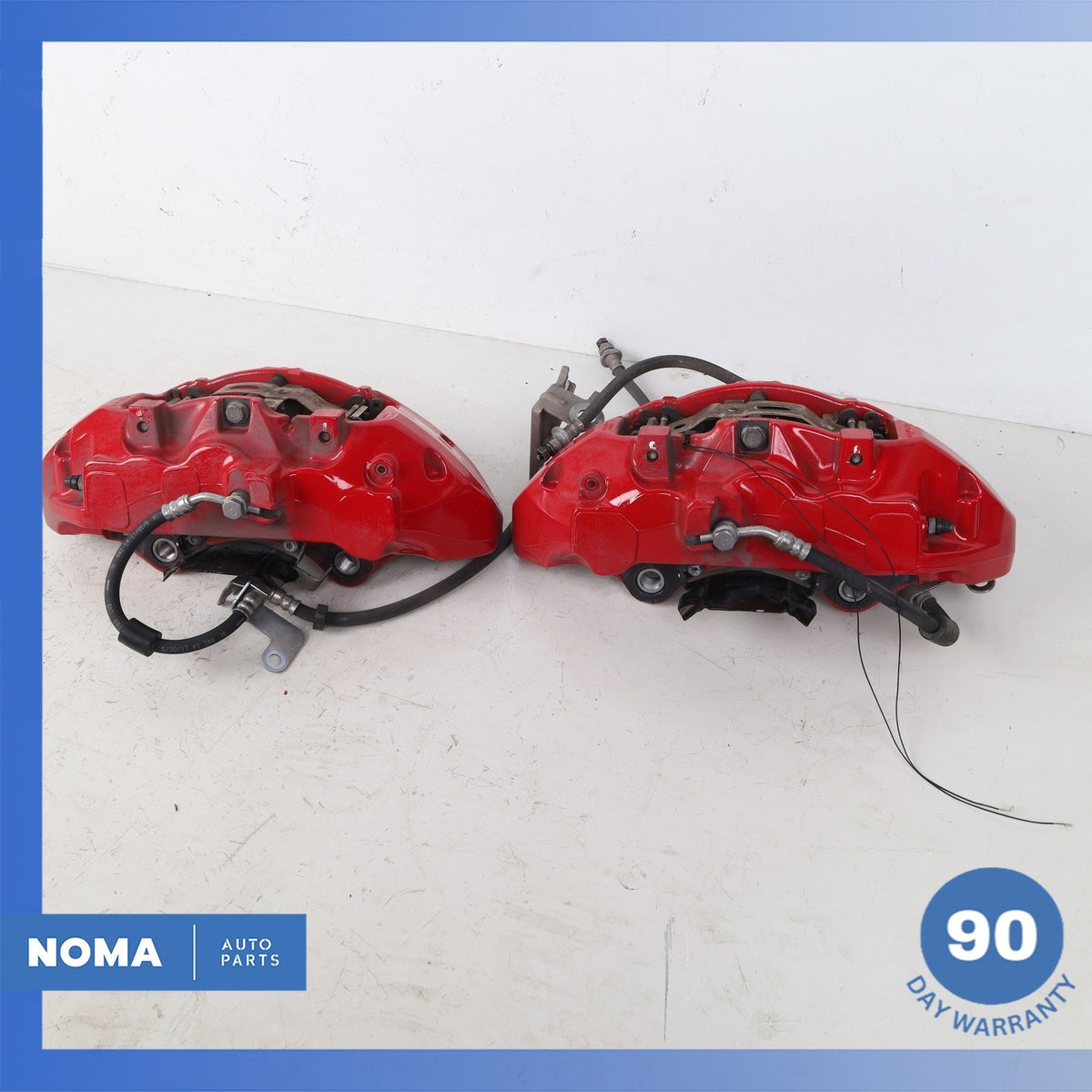 14-19 LR Range Rover Sport L494 Front Left & Right Brake Caliper Set BREMBO OEM - photo 11
