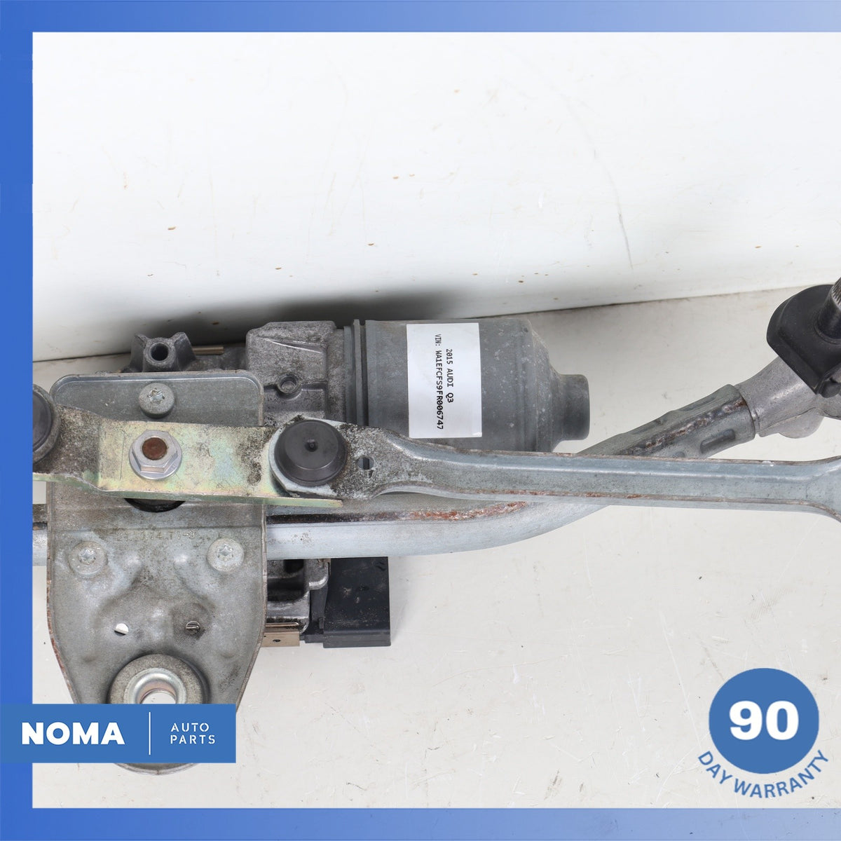15-18 Audi 8UB 8UG Q3 Front Windshield Wiper Motor Linkage Arm 8U1955023 OEM - photo 4