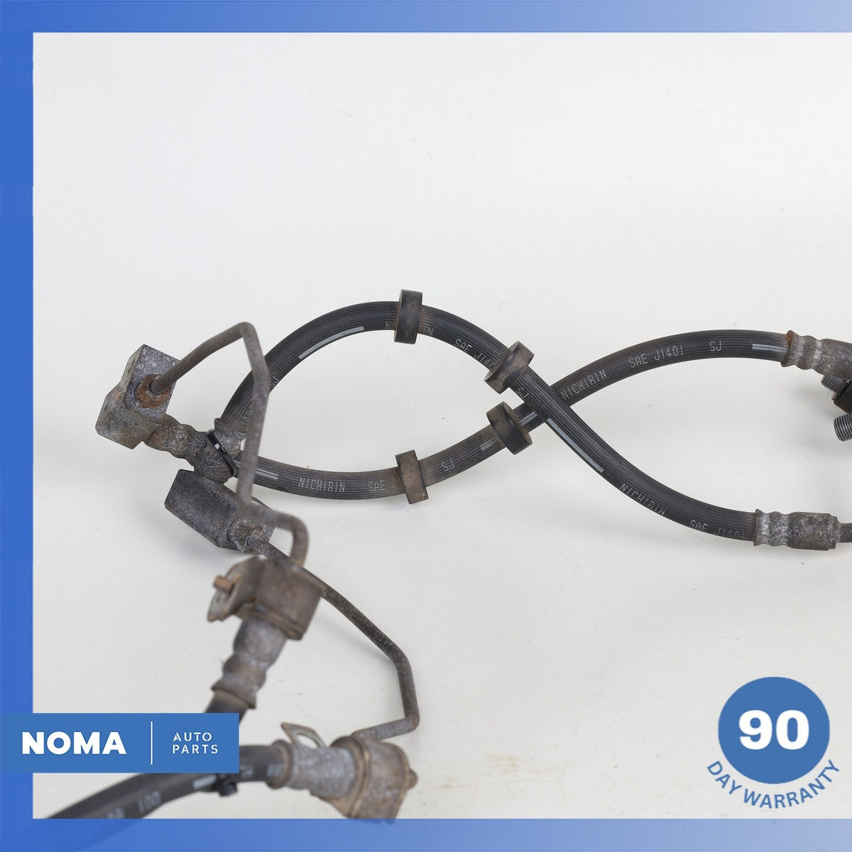13-22 Range Rover Sport L494 L405 Rear Left & Right Brake Hydraulic Hose Set OEM - photo 8