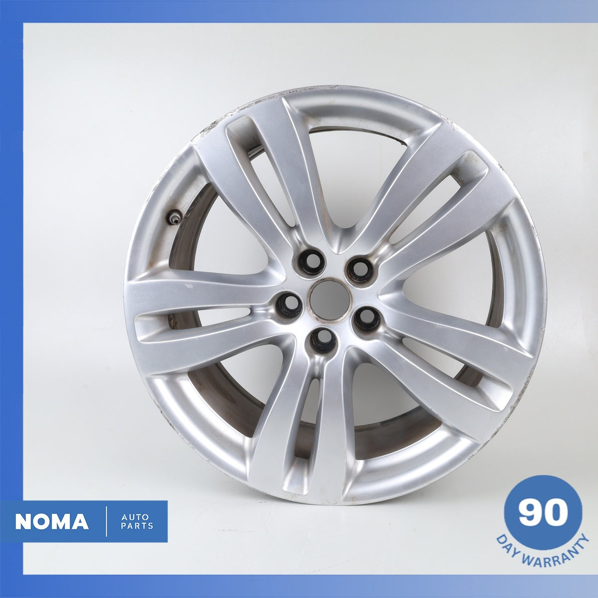 10-19 Jaguar X351 XJ Toba 9J x R19 19" Wheel Rim Set Silver OEM - photo 1