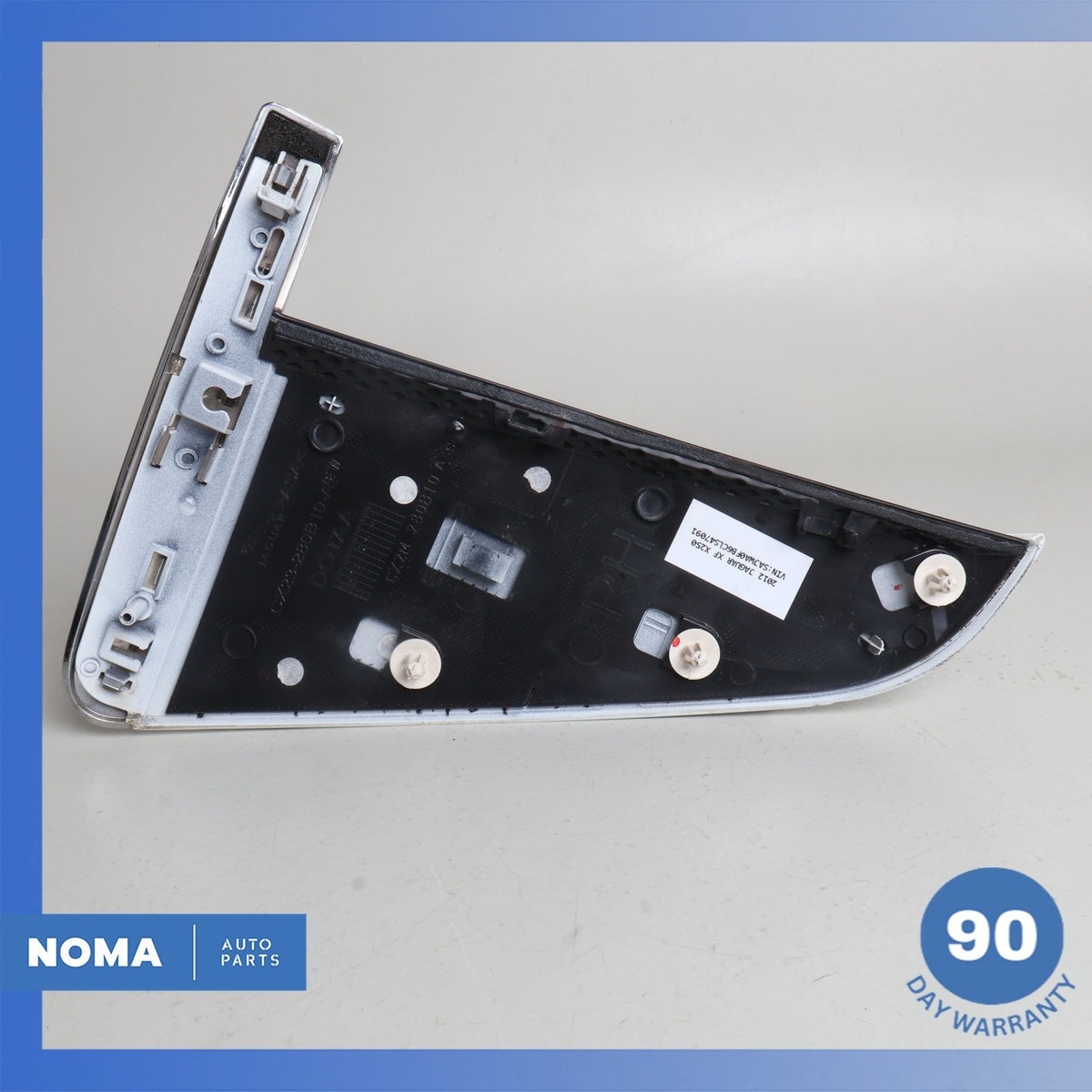 12-13 Jaguar X250 XF Front Right Passenger Side Fender Vent Molding Trim OEM - photo 5