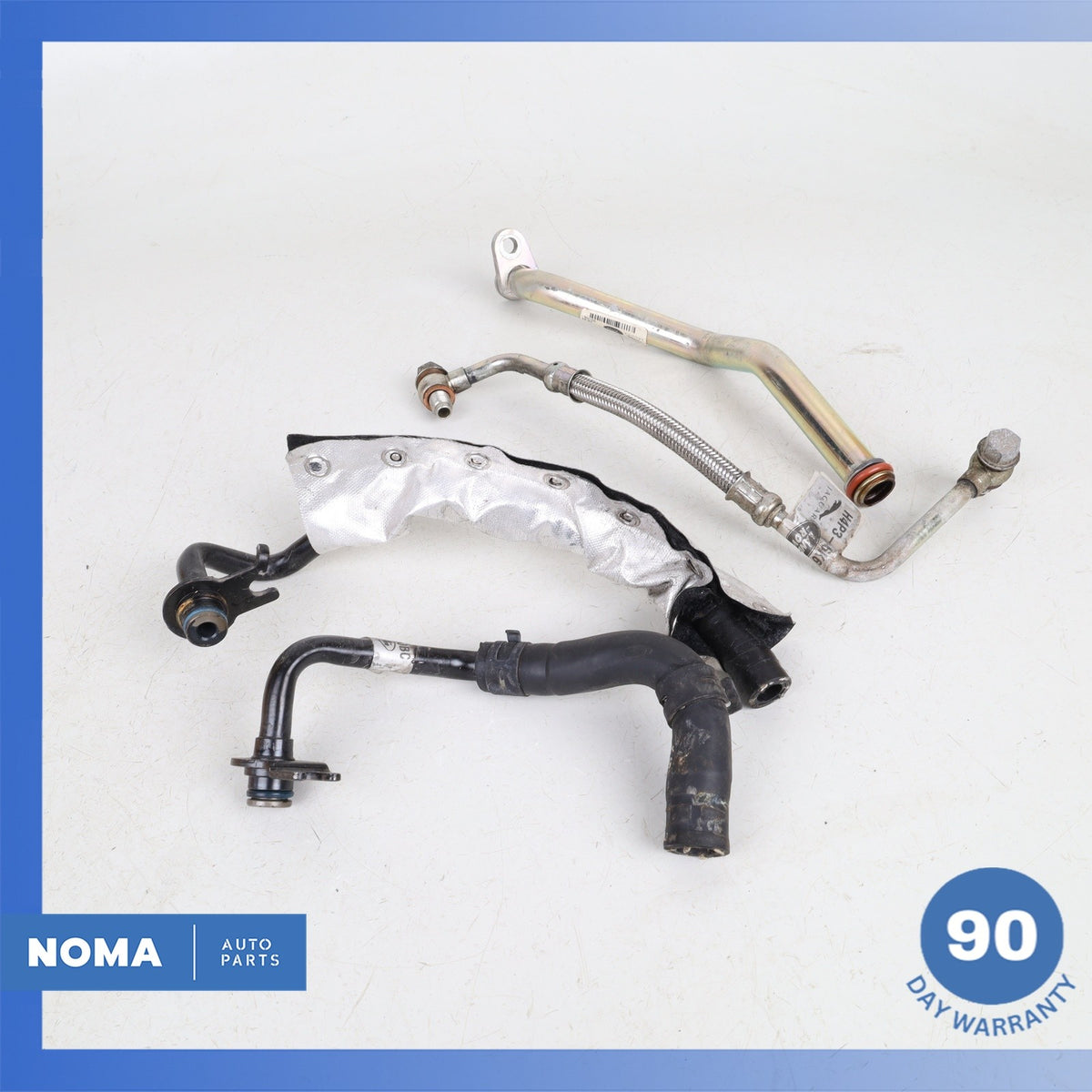 18-23 Range Rover Velar L560 AJ20P4 Turbo Turbocharger Oil Line Set OEM 81k - photo 2