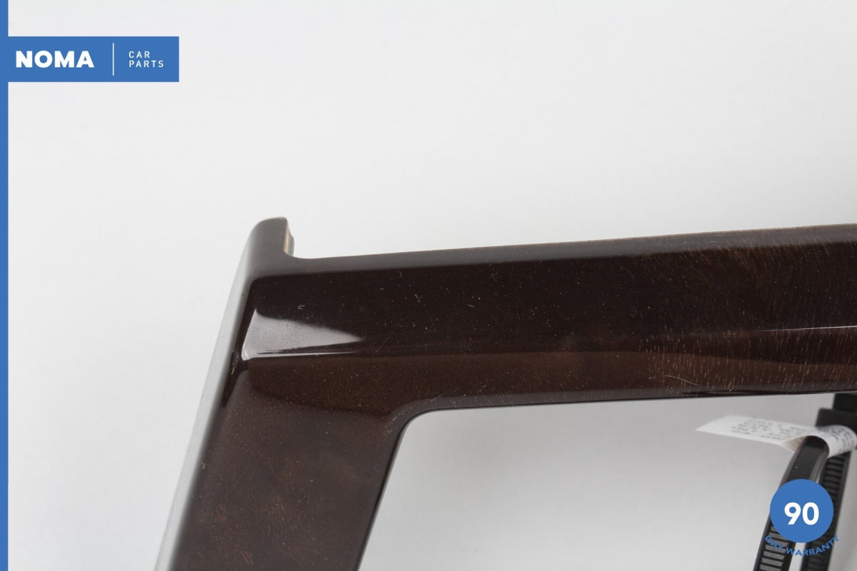 07-12 BMW 328i E90 Front Left Driver Side Dashboard Molding Wood Walnut OEM - photo 6