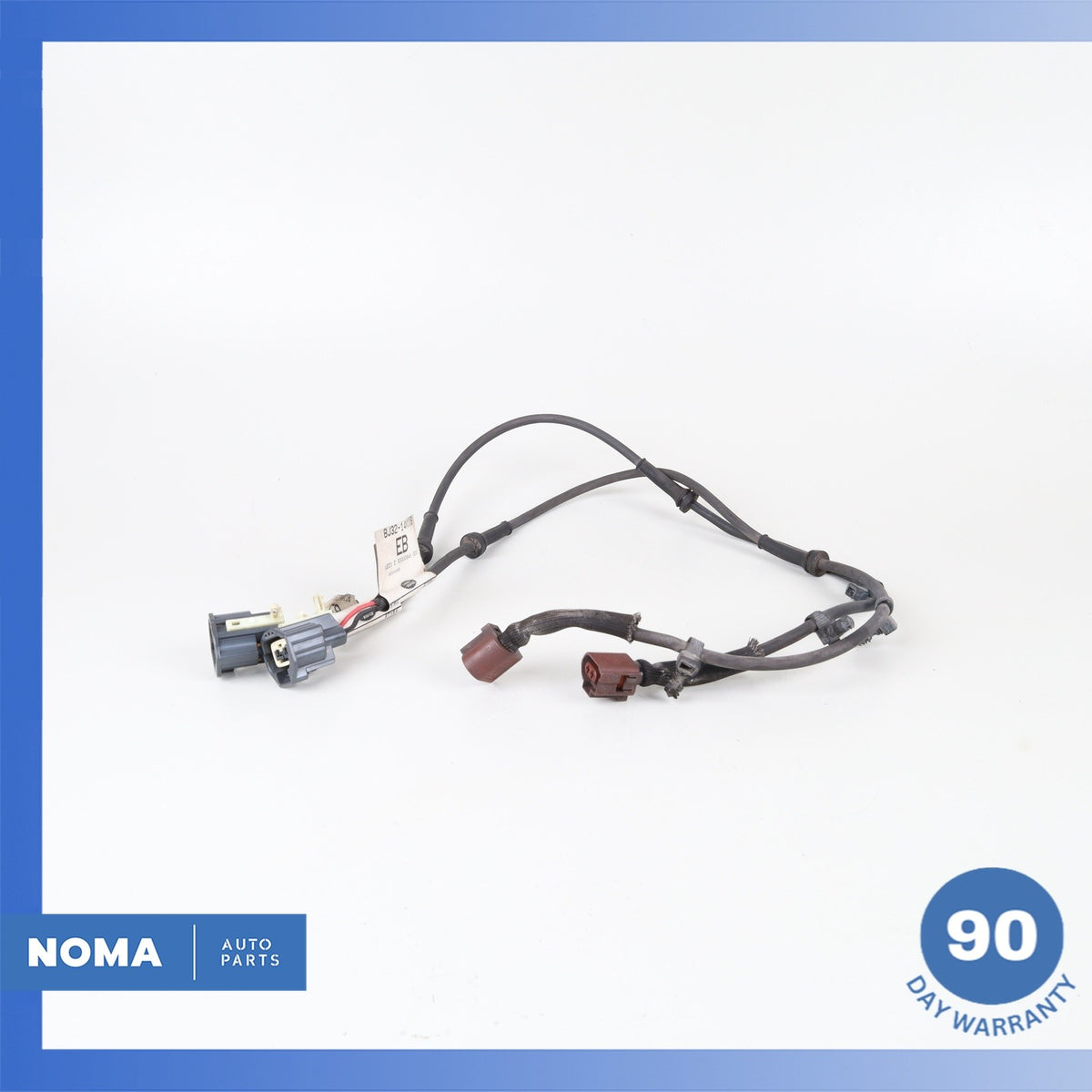 12-16 RR Evoque L538 Rear Left Parking Brake Actuator Wire & ABS Sensor Set OEM - photo 2