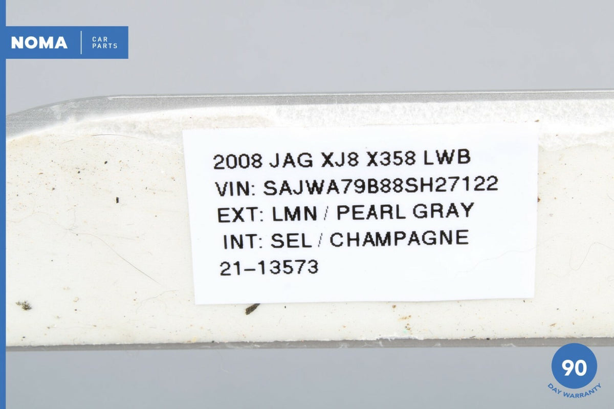 05-09 Jaguar XJ8 VDP X350 X358 LWB Rear Right or Left Door Scuff Plate Trim OEM - photo 7