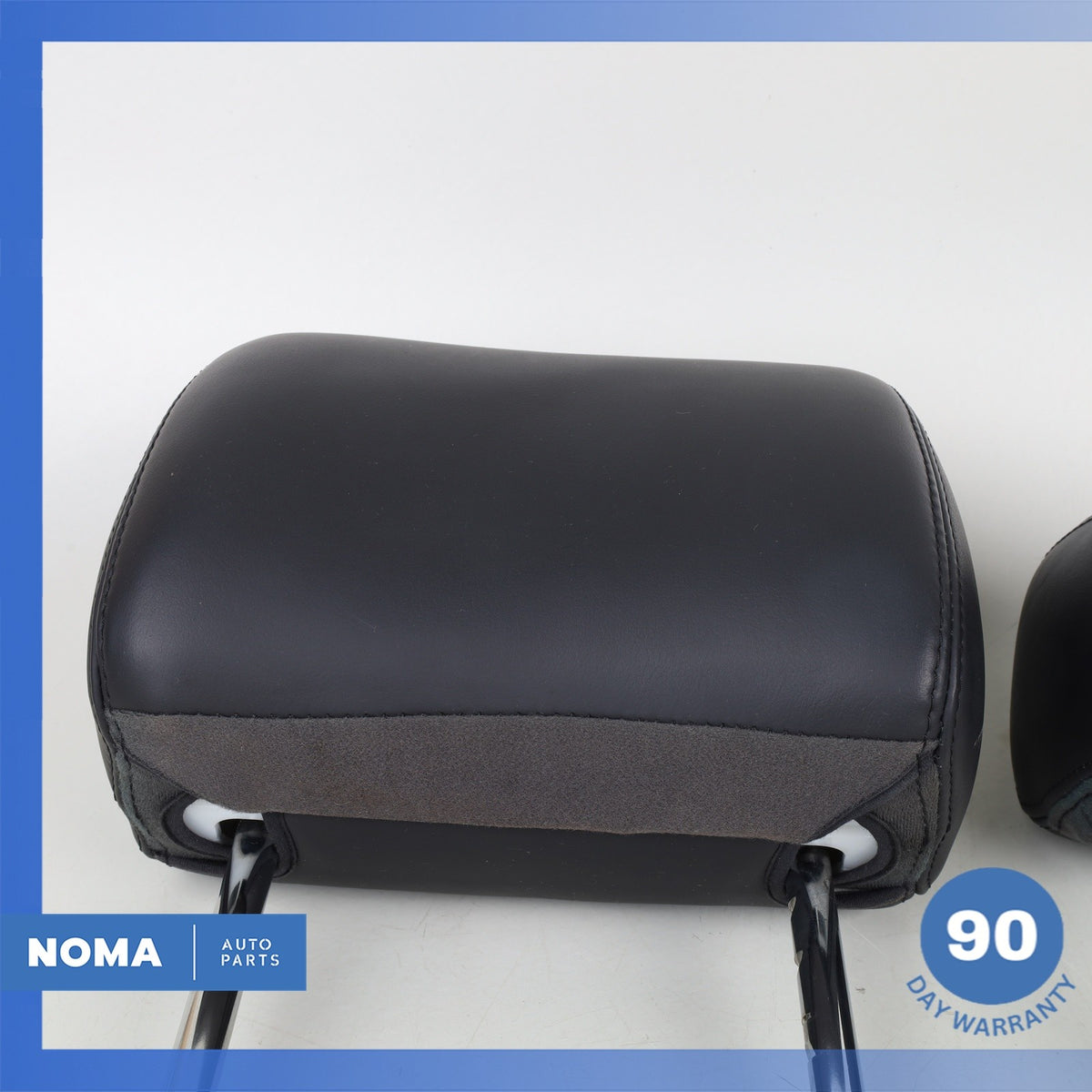 10-15 Jaguar X351 XJ XJR Rear Seat Headrest Head Rest Set Black OEM - photo 6