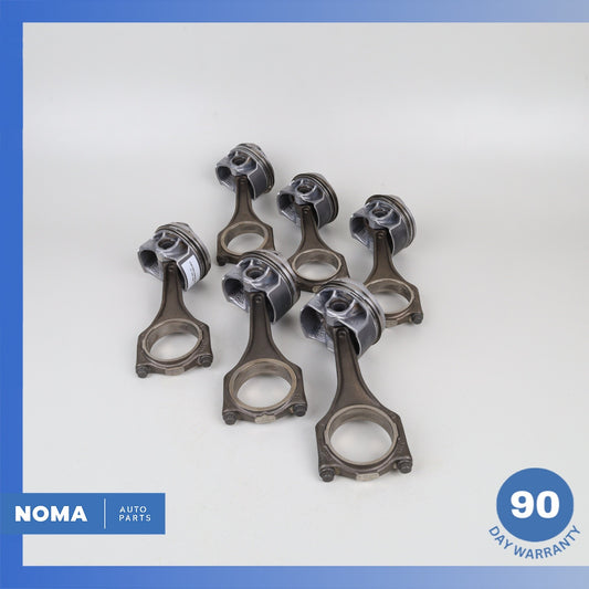 15-19 Audi 4G8 A7 A8 3.0L CREC Engine Piston Connecting Rod Set 06E107065EC OEM - photo 1