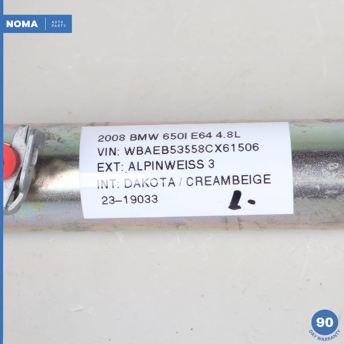 04-10 BMW E64 650i 645i M6 Rear Right or Left Hydraulic Top Roof Cylinder OEM - photo 9