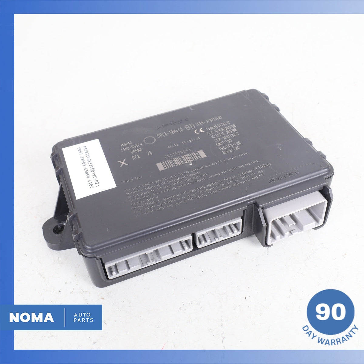 10-17 LR Range Rover L405 Anti-Theft Locking Keyless Entry Module OEM - photo 2