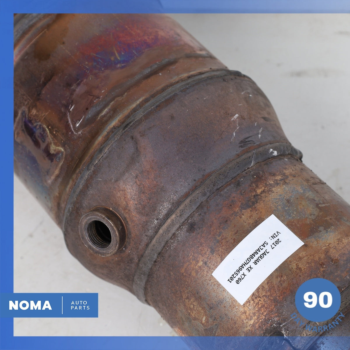 16-17 Jaguar X760 XE XF 2.0L Engine Exhaust Downpipe GX735E212BF OEM - photo 6