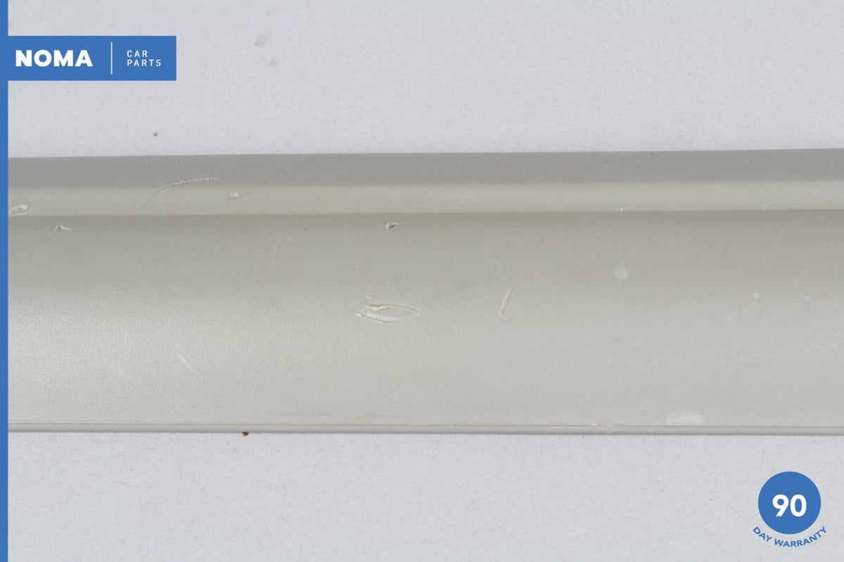 04-10 BMW 530i E60 E61 Front Right Passenger Side Door Sill Scuff Trim Grey OEM - photo 3