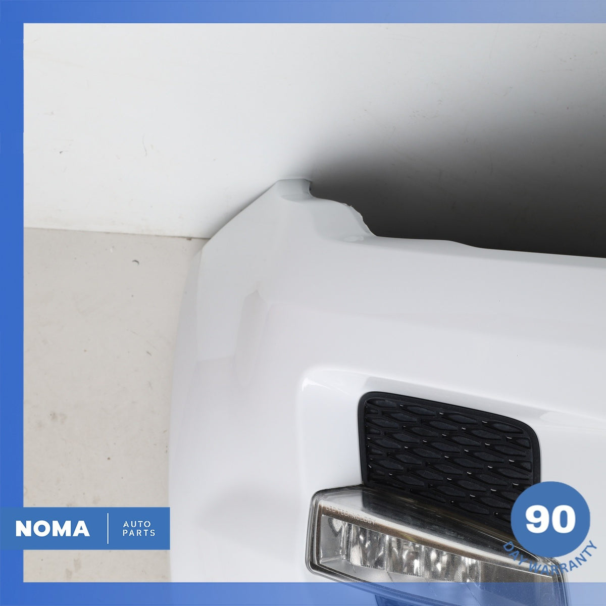 12-15 LR Range Rover Evoque L538 Front Bumper Cover Panel Assembly White OEM - photo 9