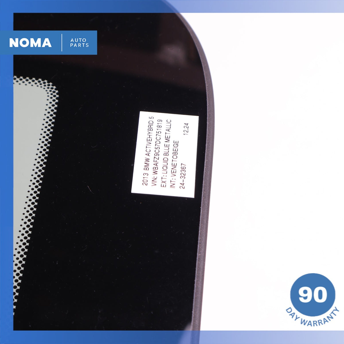 11-16 BMW F10 ActiveHybrid 5 Exterior Sunroof Sun Roof Window Glass Panel OEM - photo 15