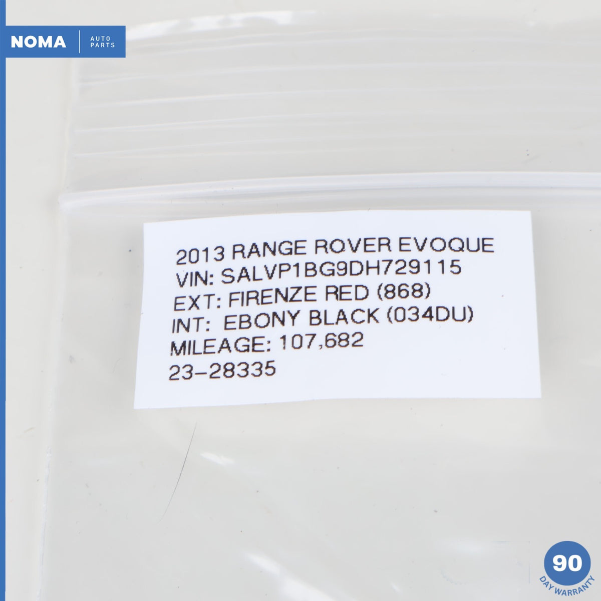 12-15 Range Rover Evoque L538 2DR Front Right Side Door Wire Harness OEM - photo 23