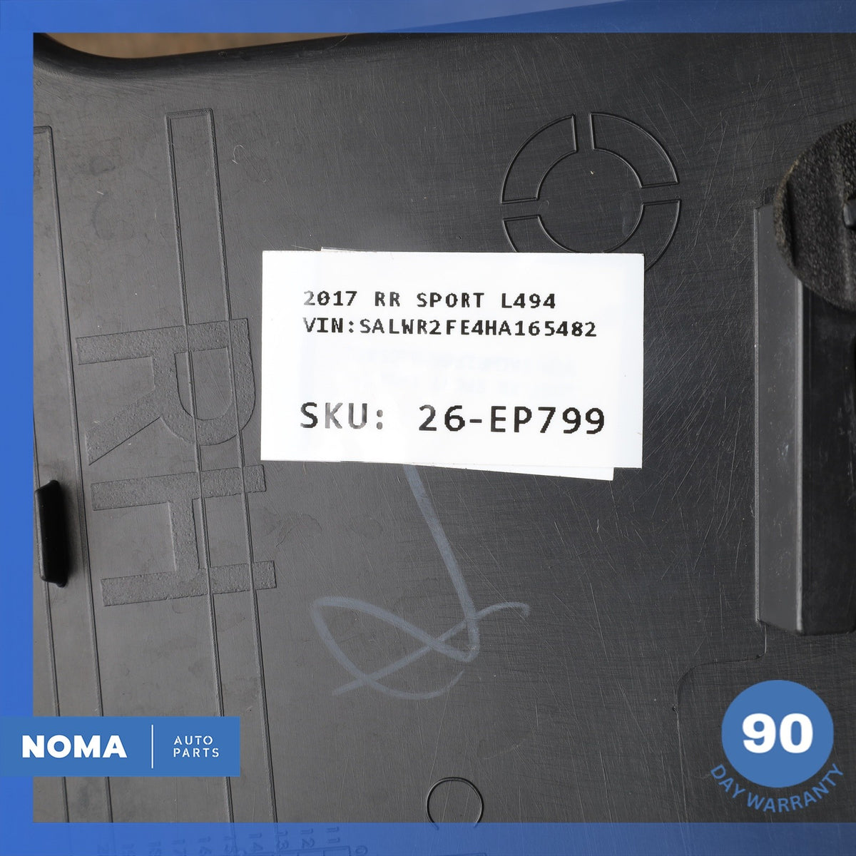 13-23 LR Range Rover Sport L494 L405 Right Side Skirt Rocker Molding Panel OEM - photo 11