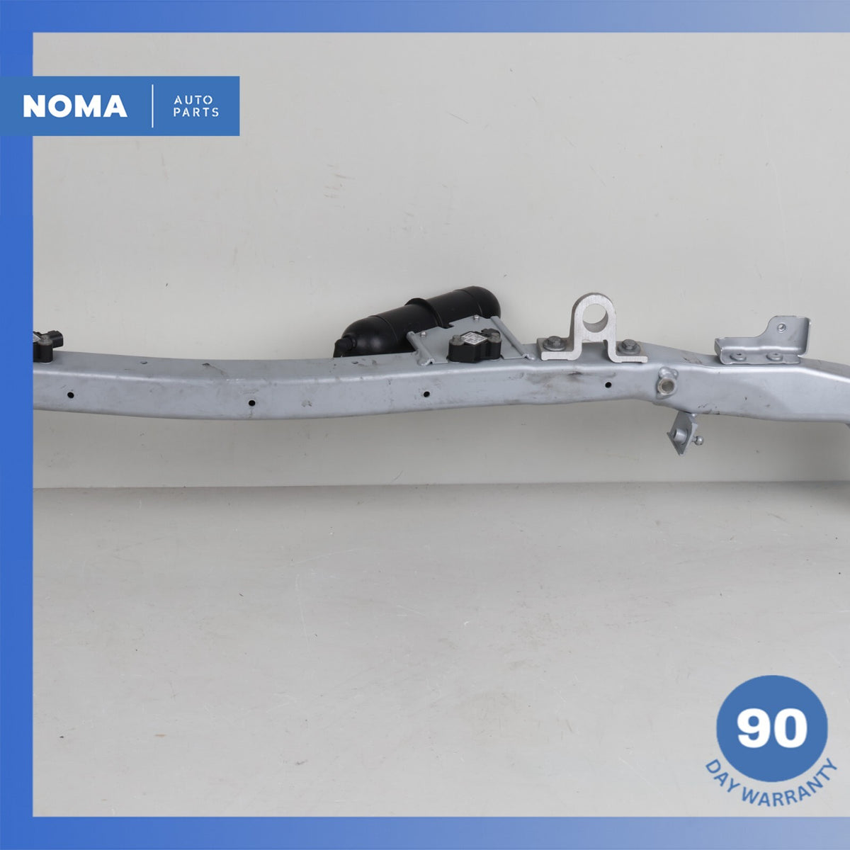 07-15 Jaguar X150 XK XKR Front Crossmember Upper Tie Brace Bar Liquid Silver OEM - photo 3