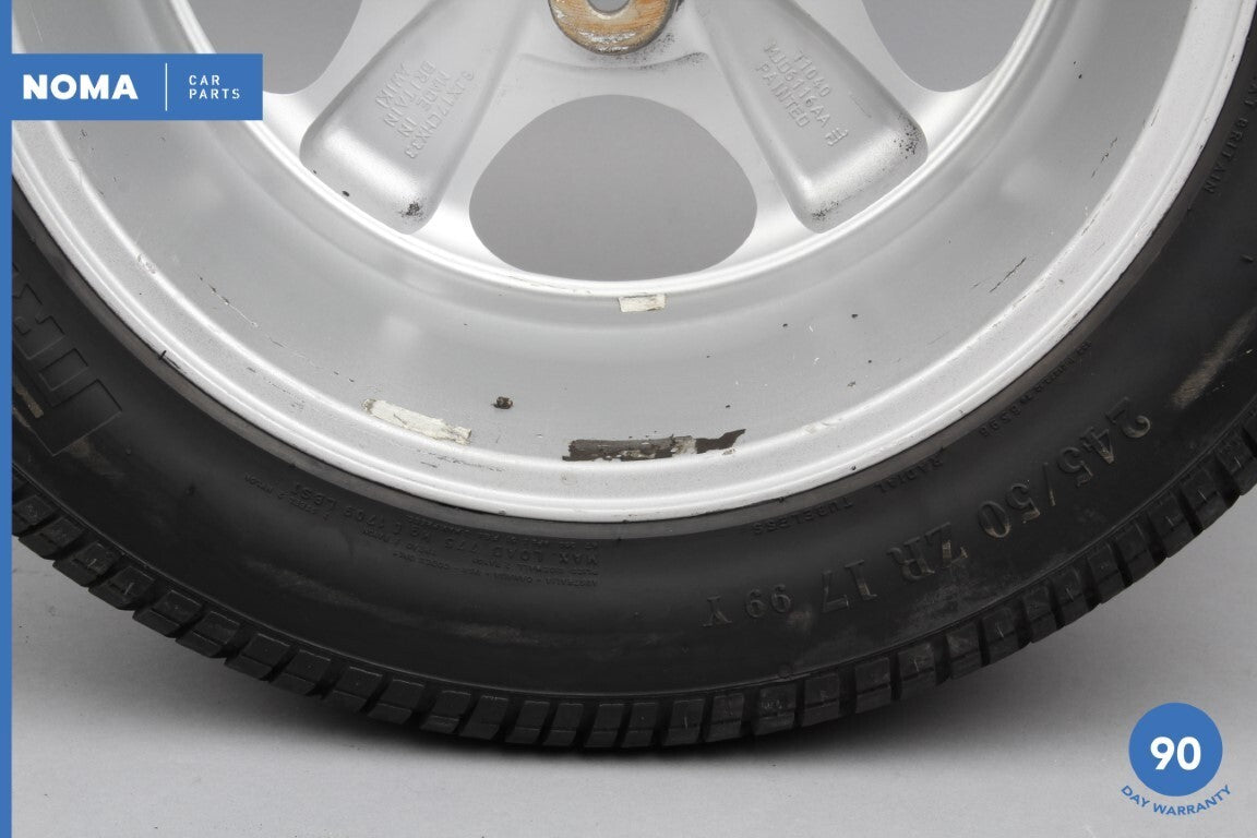 97-06 Jaguar XK8 X100 8Jx17 R17 5 Spoke Alloy Spare Wheel Rim Lamina w/ Tire OEM - photo 16