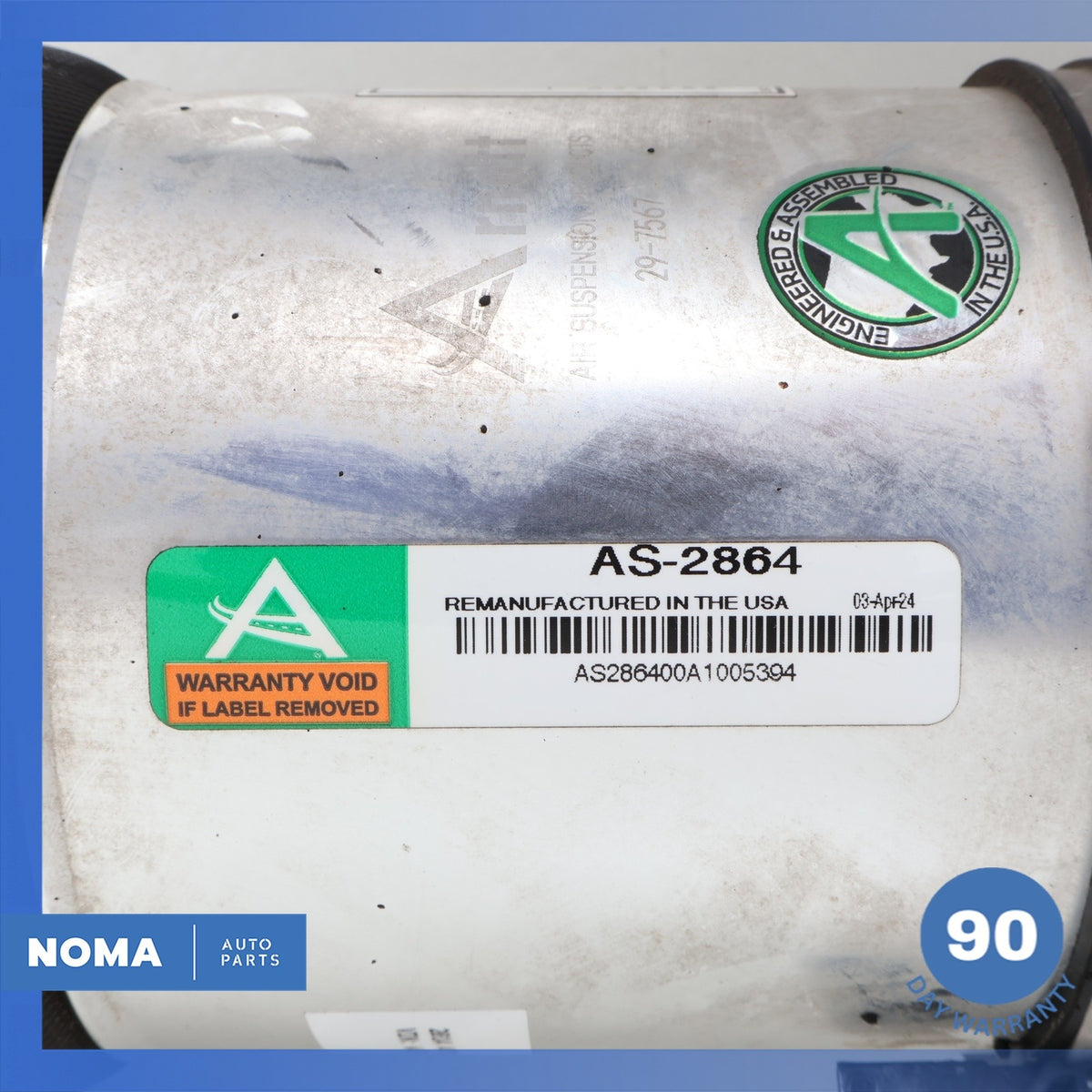 11-18 Audi D4 A8L Front Right Side Air Suspension Shock AS-2864 Arnott - photo 19