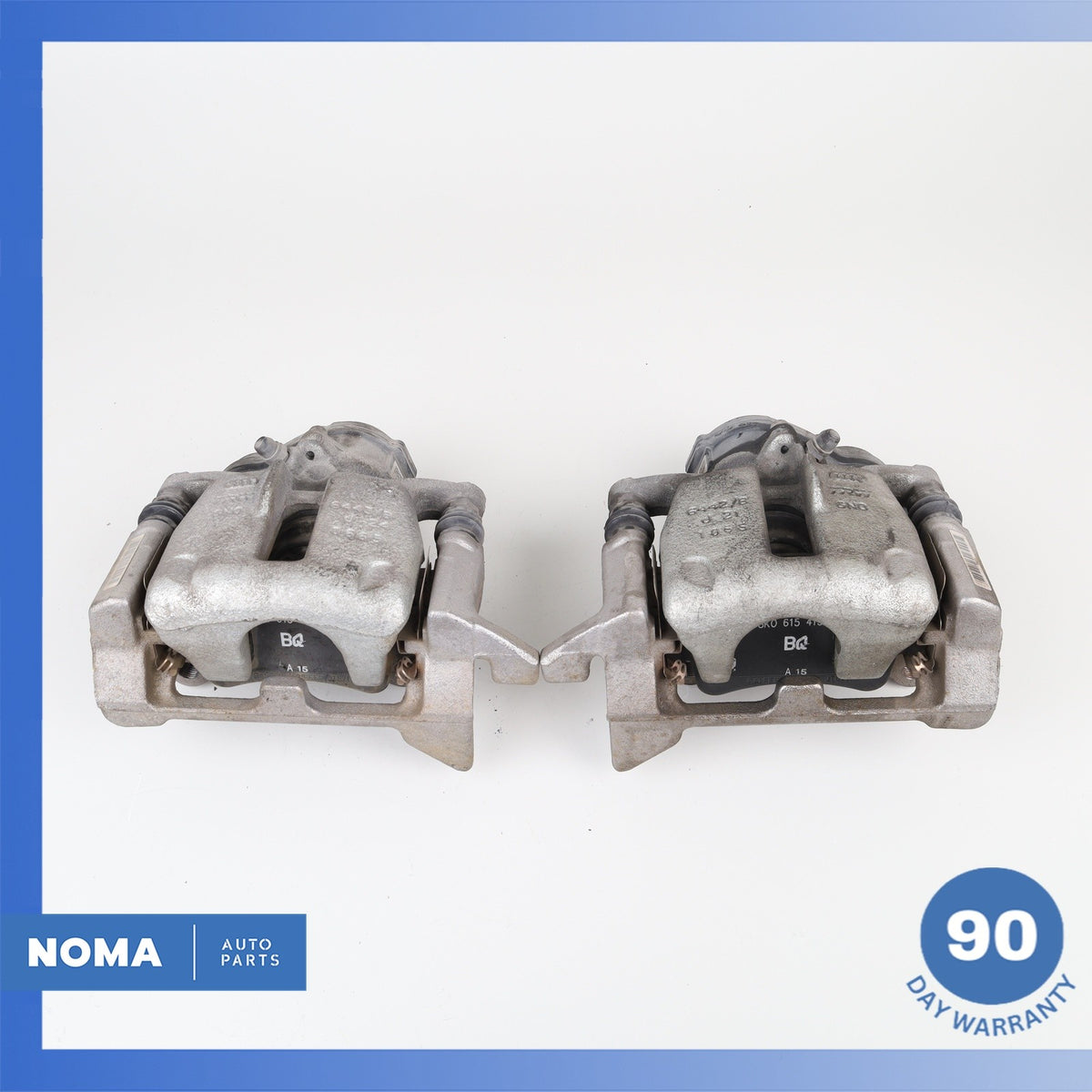 Audi 8T A5 Q5 Rear Left & Right Brake Calipers w/ Actuator Set 8K0615403E OEM - photo 2