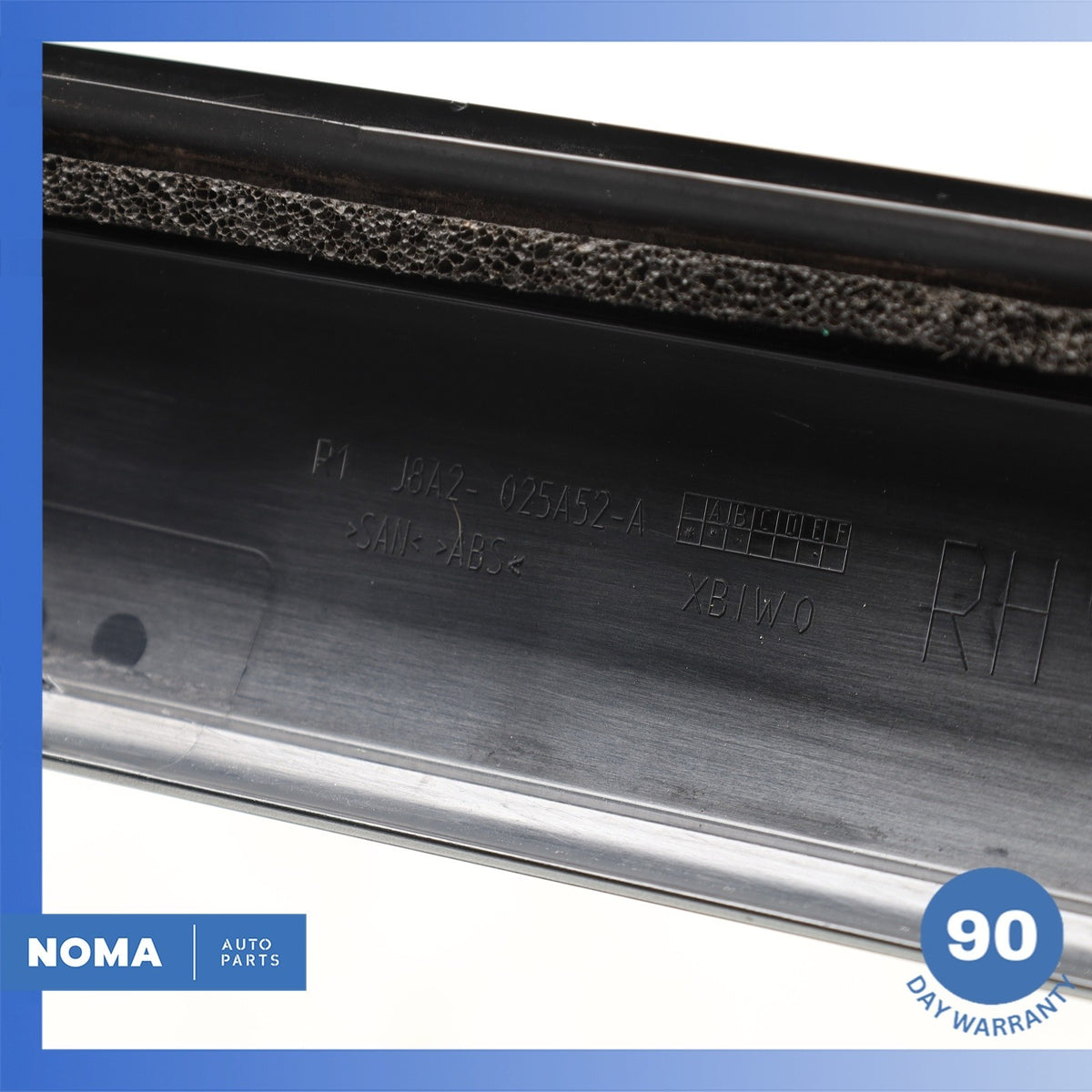 18-23 Range Rover Velar L560 Front Right Side Exterior A-Pillar Molding OEM - photo 11