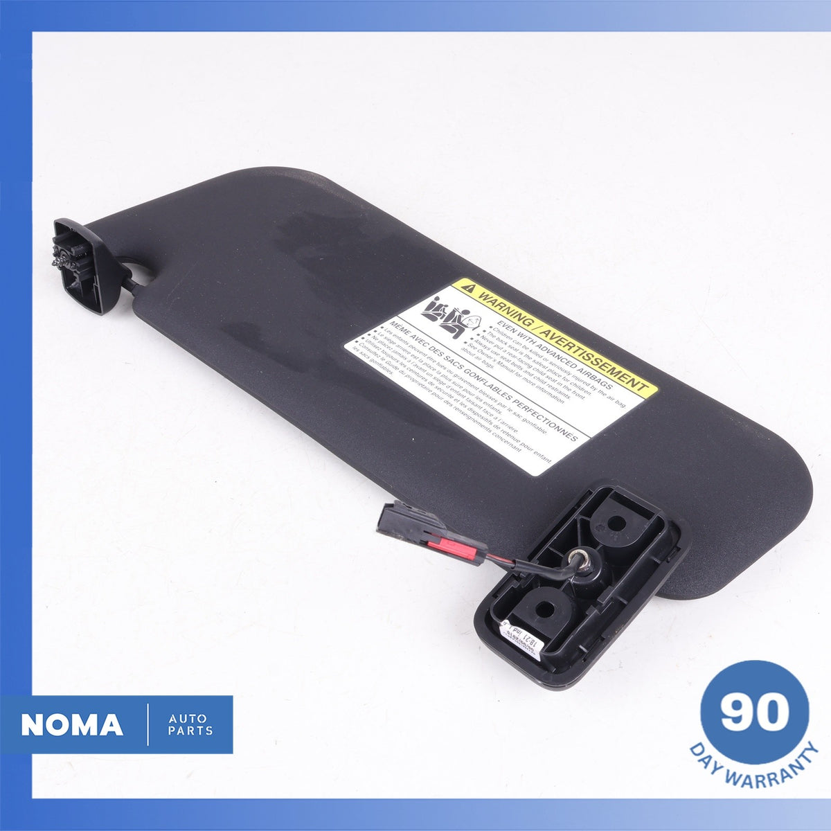 Jaguar X760 XE Right Passenger Side Sunvisor Sun Visor Shade Black OEM - photo 8