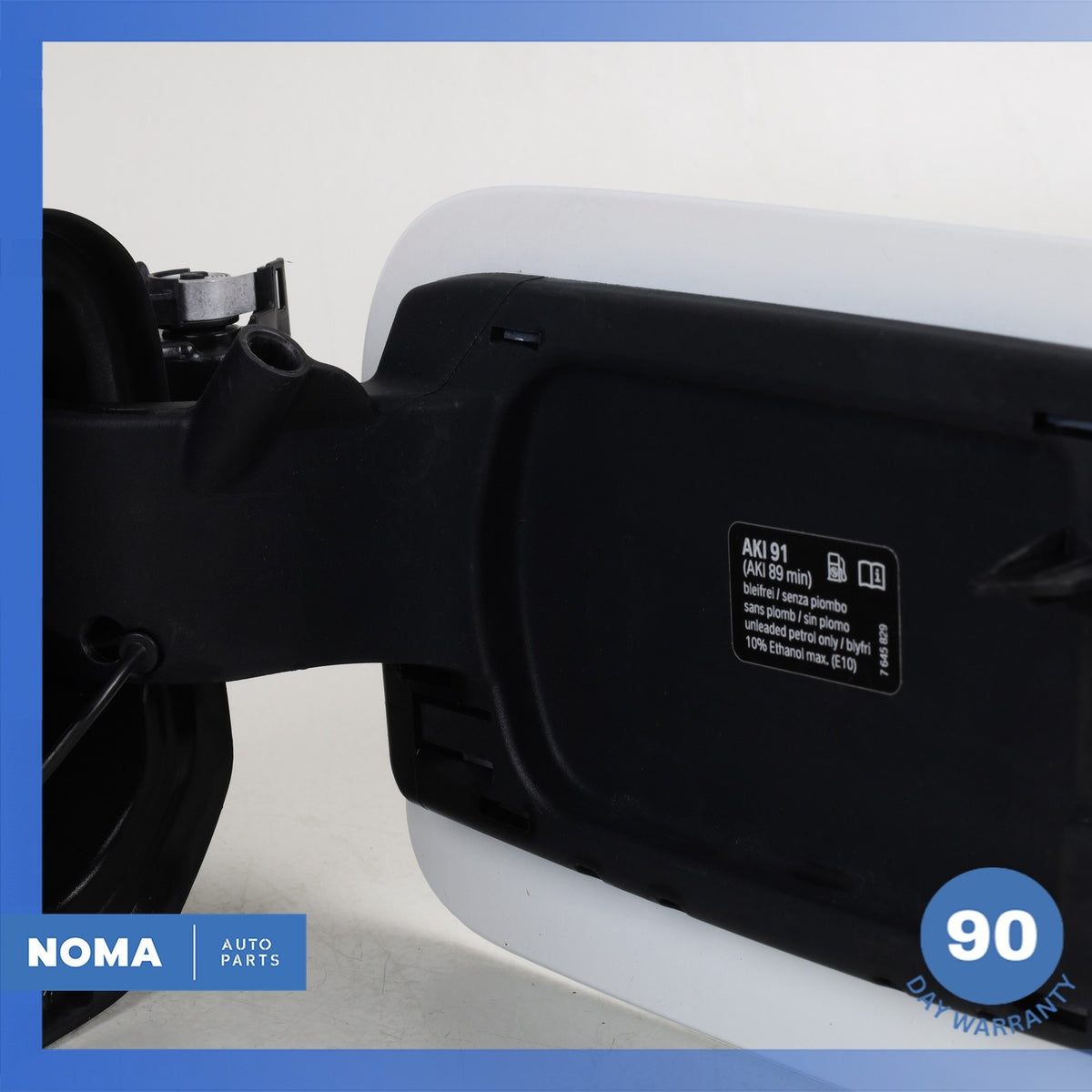 16-22 BMW G12 740i 750i Fuel Door Lid Gas Tank Cover w/ Bowl & Cap OEM 76k - photo 9