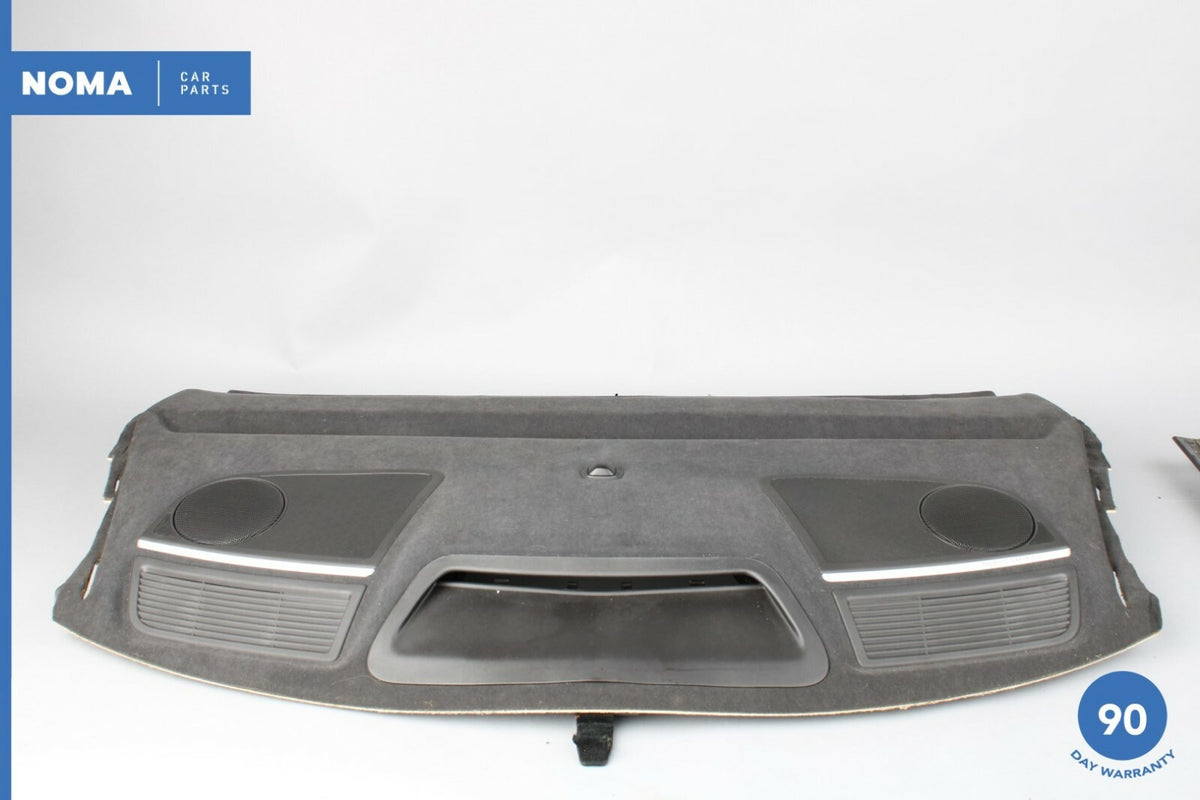 10-15 Jaguar XJ X351 Rear Parcel Shelf Trim Panel w/ Grilles & Harness PVJ OEM - photo 1