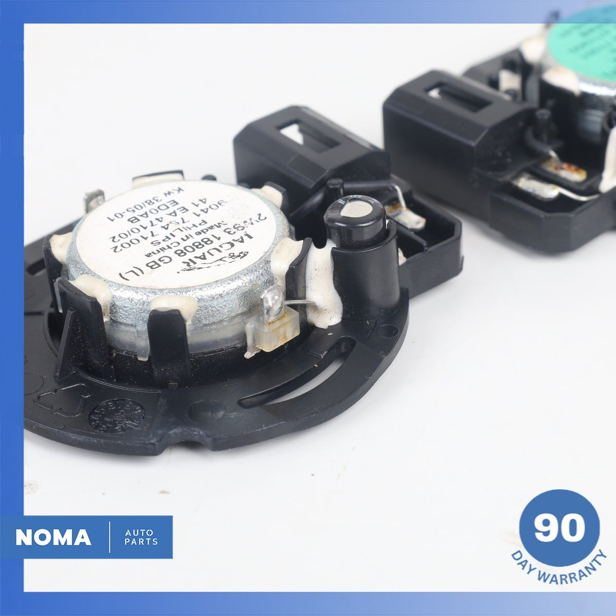 Jaguar X150 XK Left & Right Door Audio Sound Tweeter Speaker Set OEM - photo 6