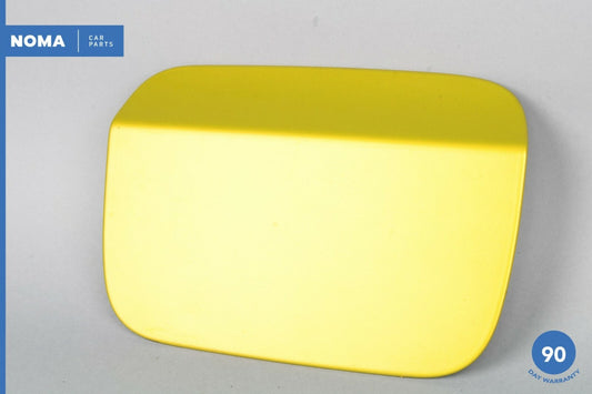 06-13 BMW 328i 335i E92 Coupe Exterior Fill-in Flap Fuel Gas Lid Door Yellow OEM - photo 1