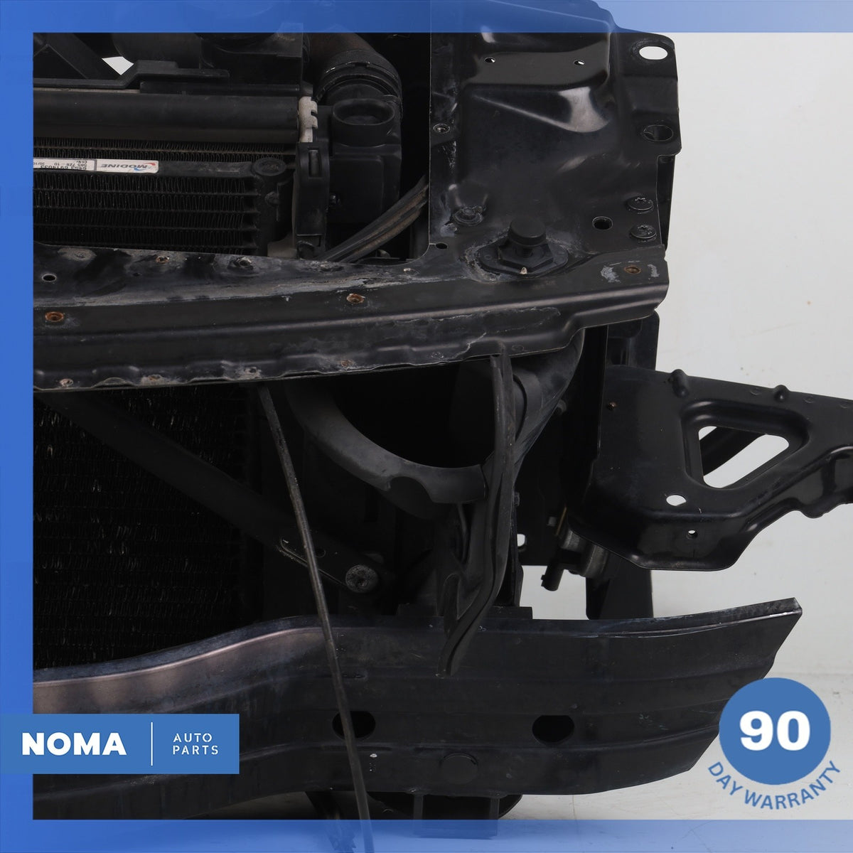 03-08 BMW E85 E86 Z4 Engine Motor Radiator Support Frame Assembly w/ Fan OEM - photo 3
