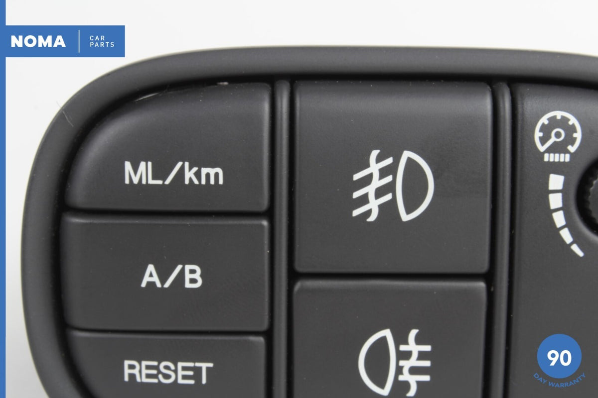 03-08 Jaguar S-Type X204 Dash Dashboard Fog Light Dimmer Trip Reset Switch OEM - photo 2