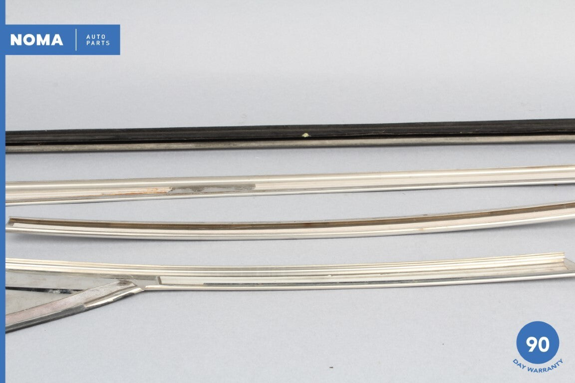 98-03 Jaguar XJ8 XJR X308 Front Right Window Exterior Chrome Molding Set OEM - photo 11
