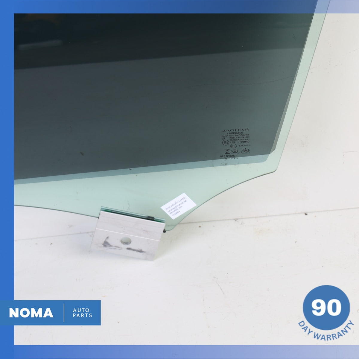 10-19 Jaguar X351 XJL Front Left Side Door Window Glass AW93F21411AE OEM - photo 5