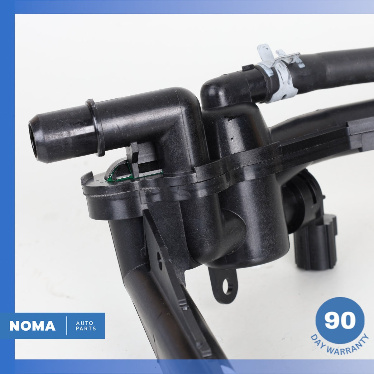 13-23 Jaguar X152 F-Type Thermostat Housing Water Outlet Pipe DX2318N348AA OEM - photo 6