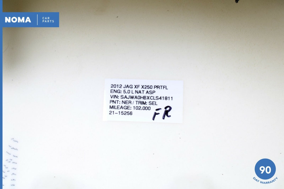 12-15 Jaguar XF XFR X250 Front Right Passenger Upper Top Seat Cushion SEL OEM - photo 12