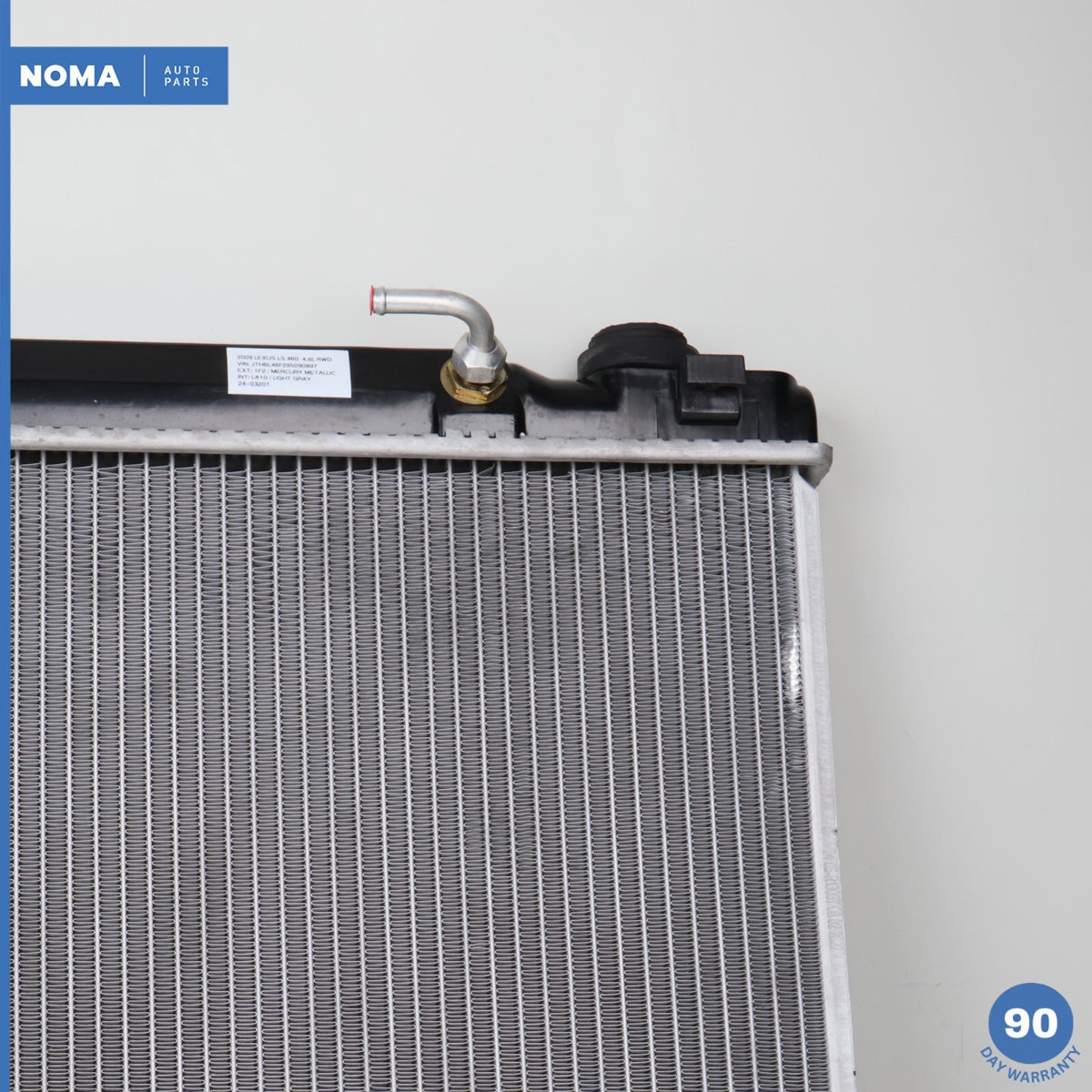 07-10 Lexus LS460 XF40 RWD Engine Motor Coolant Radiator Cooler 16400-38170 OEM - photo 2