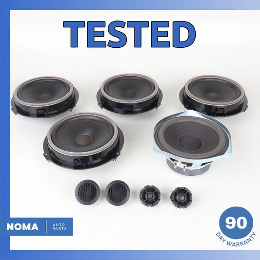 08-15 Land Rover L359 LR2 Front & Rear Midline Audio Speaker Set 6H5218808AB OEM - photo 1