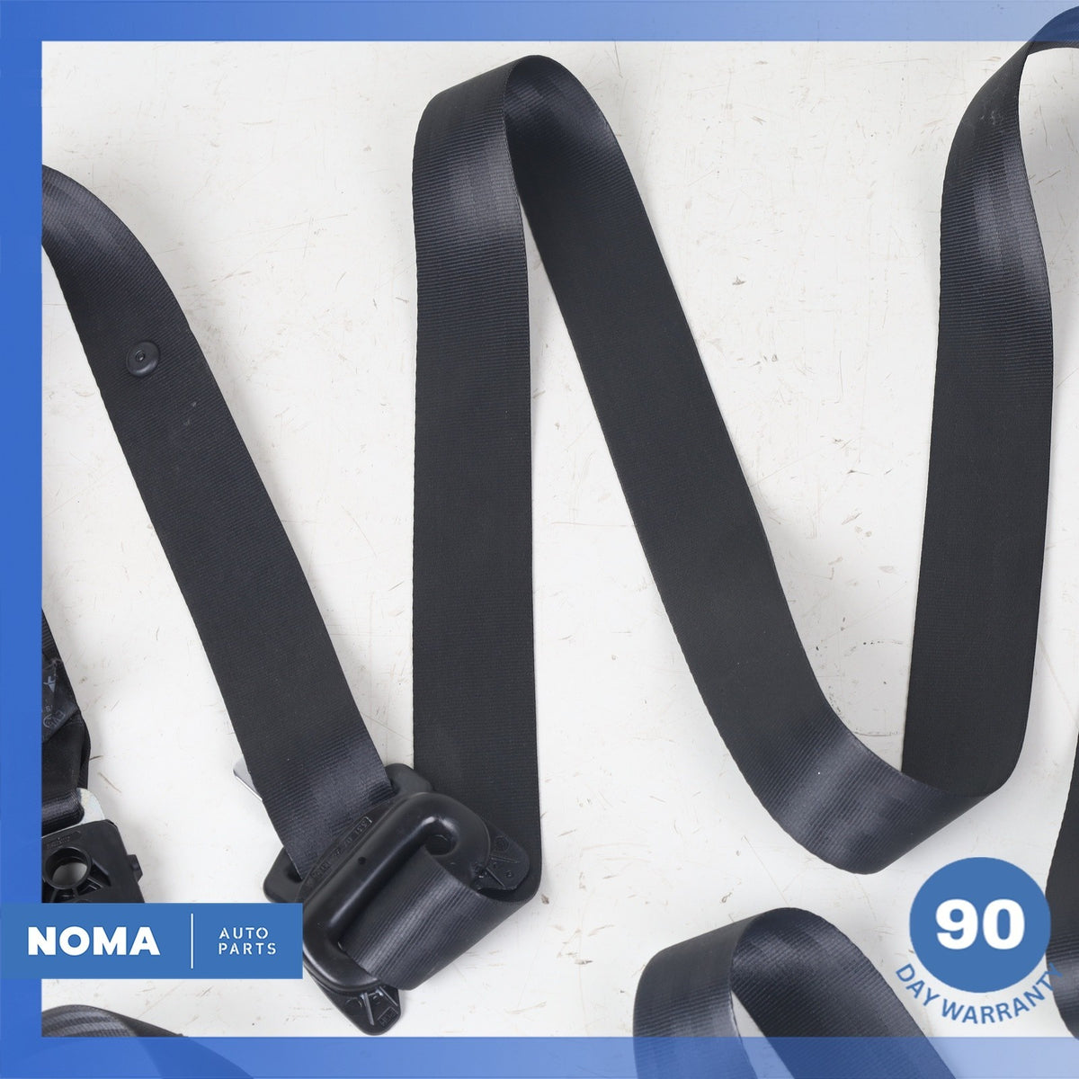 08-16 Land Rover L319 L320 LR4 Front Left & Right Seat Belt Set Black OEM - photo 9