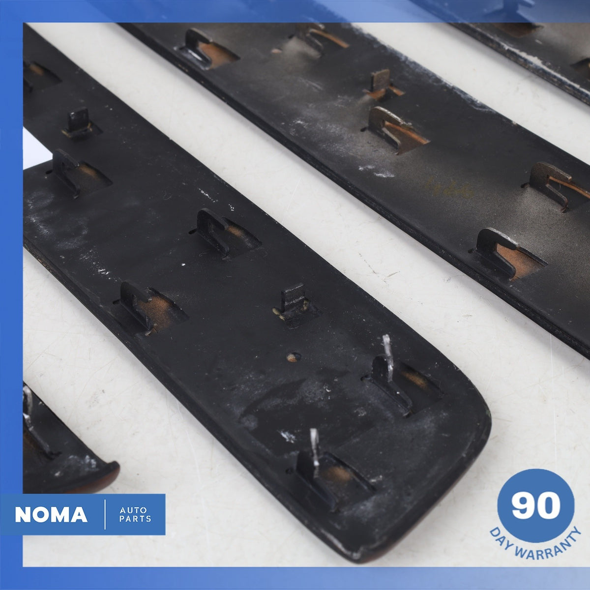 10-12 Range Rover L322 Front & Rear Door Panel Trim Set Wood OEM - photo 15