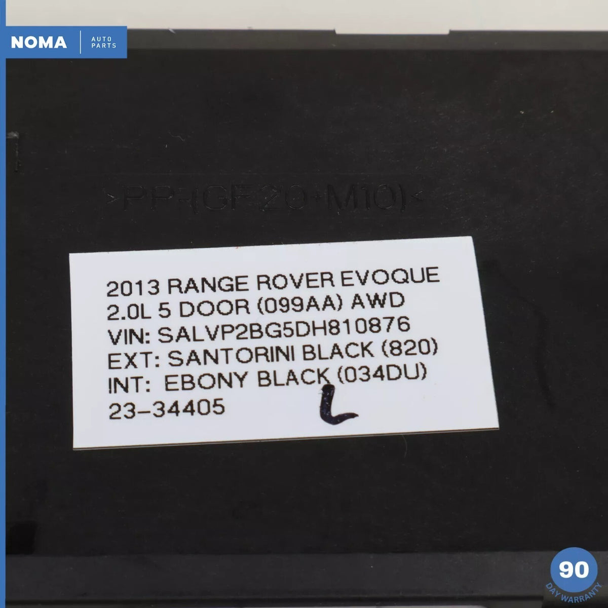 12-15 LR Range Rover Evoque L538 Front Left Driver Side Seat Module Unit OEM - photo 10