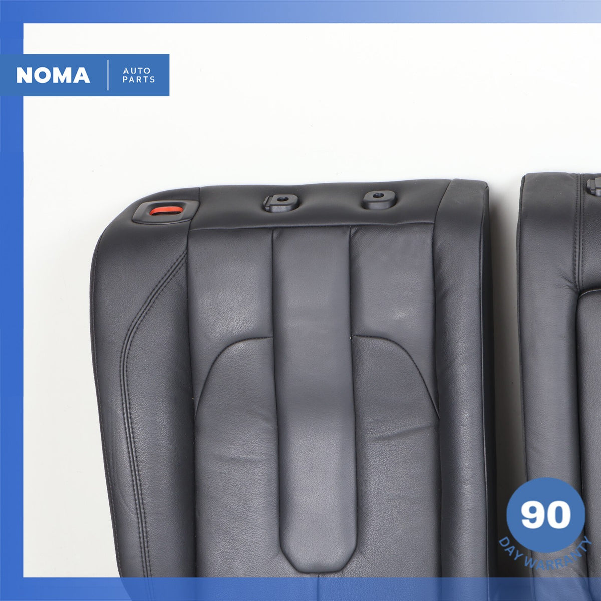 12-15 Range Rover Evoque L538 Rear Left & Right Upper Seat Cushion Set Black OEM - photo 5