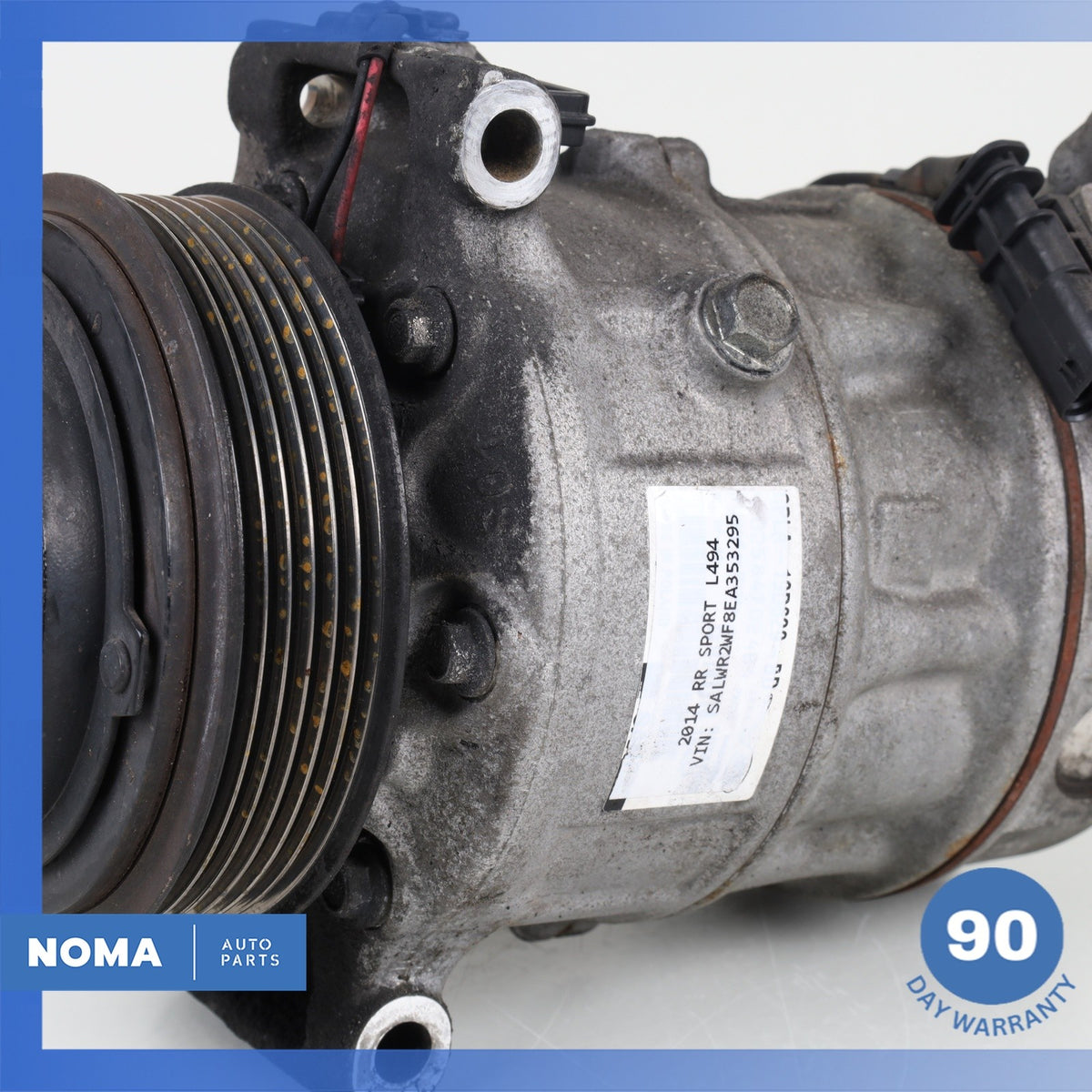 10-26 LR Range Rover Sport L494 AC Air Conditioning Compressor Clutch OEM - photo 4