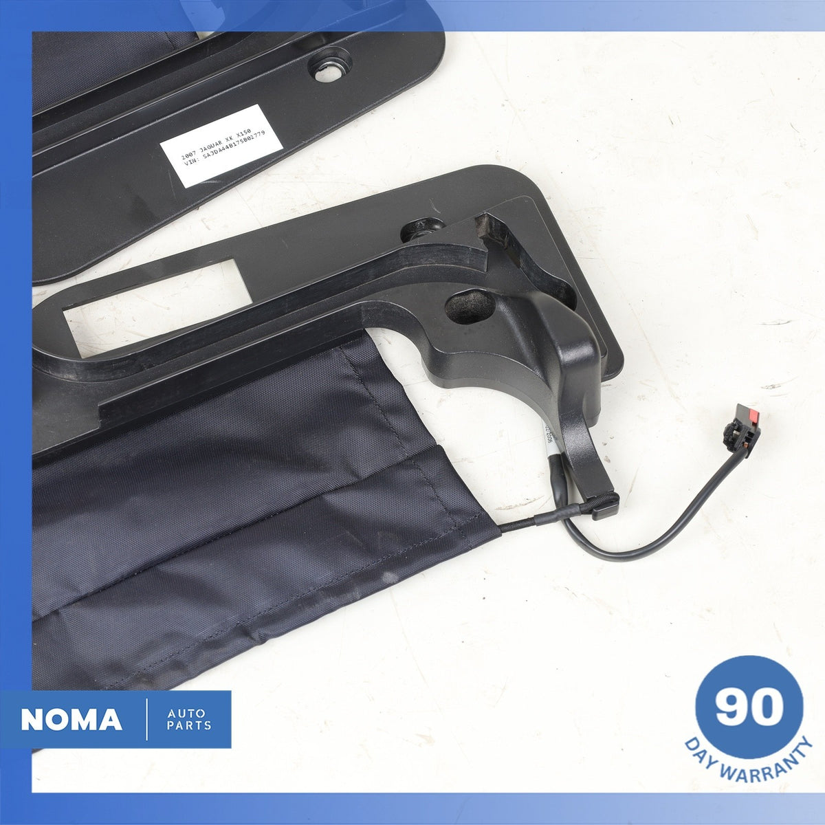 07-15 Jaguar X150 XK XKR Convertible Right & Left Trunk Cover Rail Set OEM - photo 5