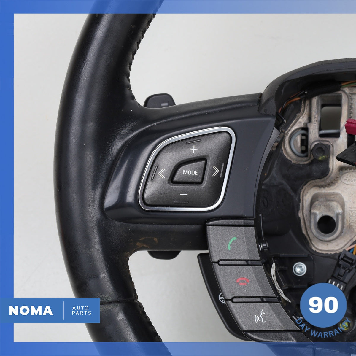 12-19 Land Rover Range Rover Evoque L538 Steering Wheel Black OEM - photo 7