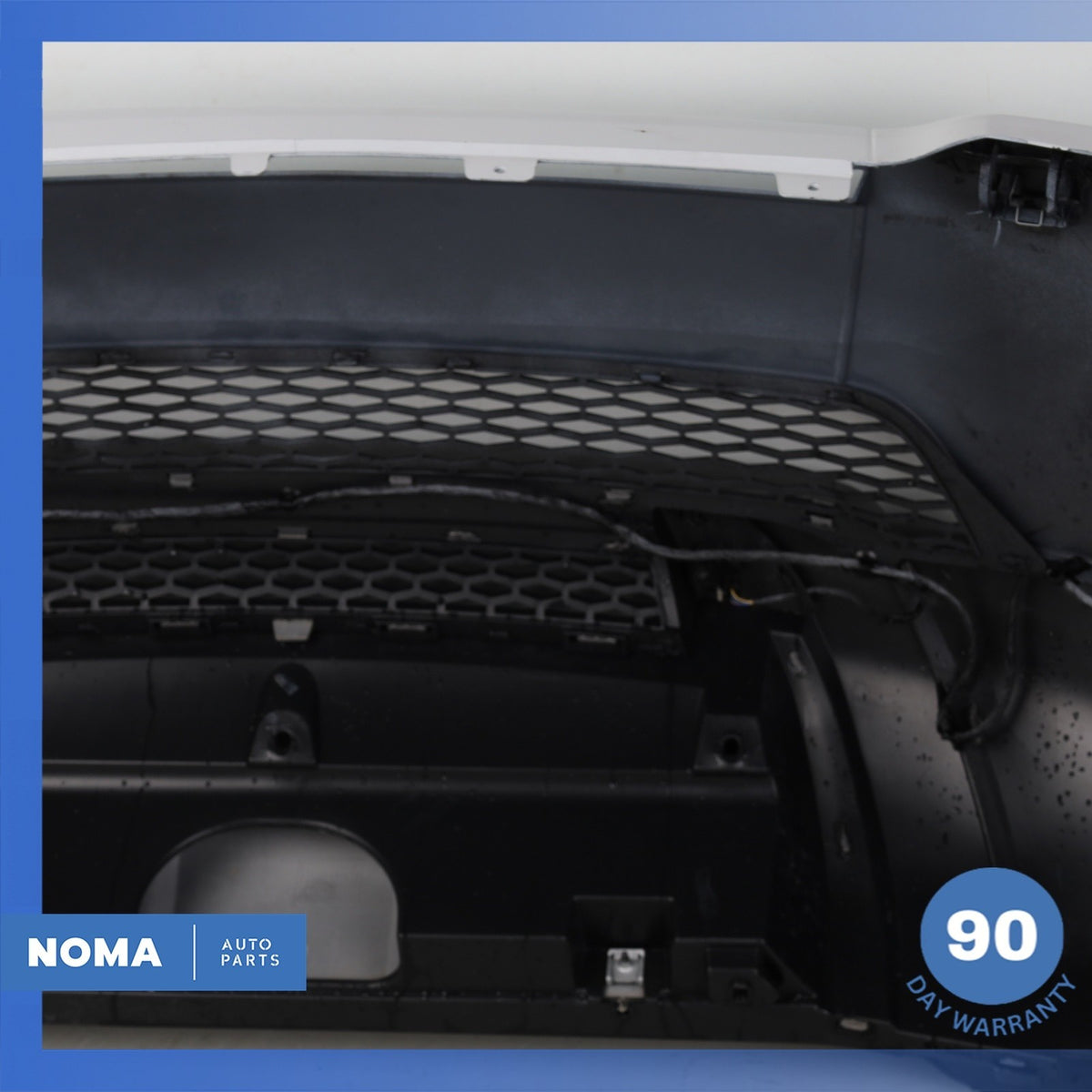 12-15 LR Range Rover Evoque L538 Front Bumper Cover Panel Assembly White OEM - photo 16