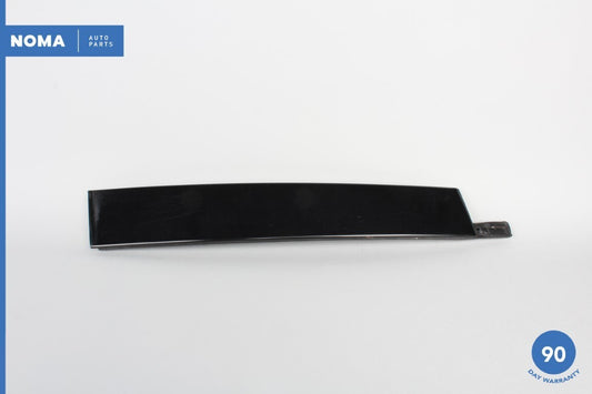 00-02 Jaguar S-Type X200 Front Left Side Outer Door B-Pillar Molding Black OEM - photo 1